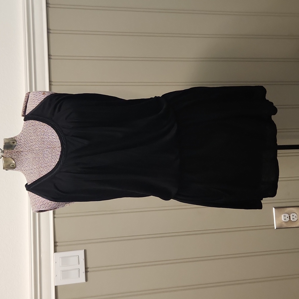 White House Black Market Black Tank Top Size L